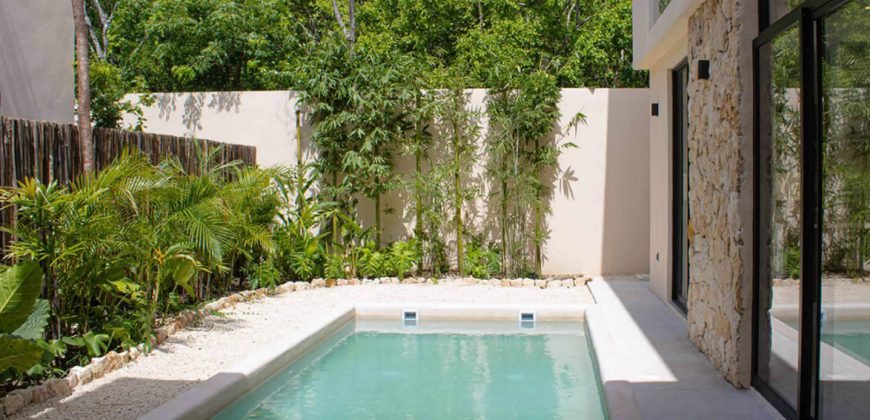 Casas con privada en Tulum de 3 recámaras
