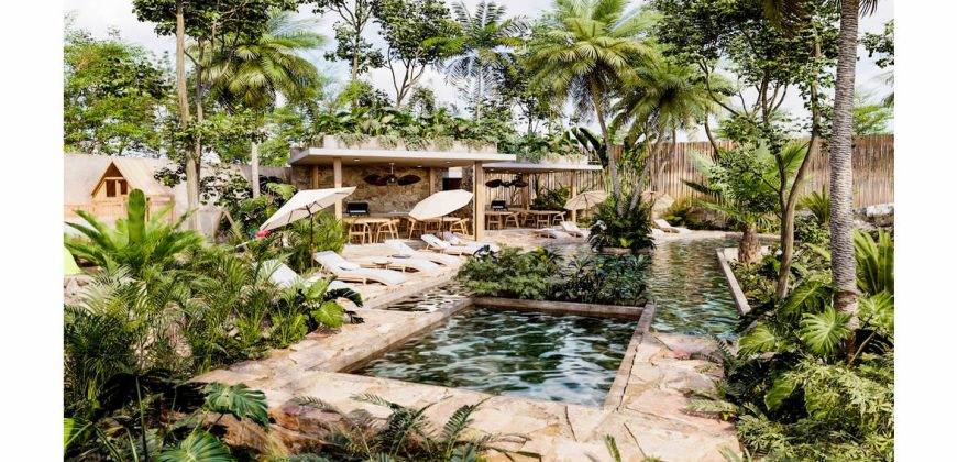 Casas con privada en Tulum de 3 recámaras