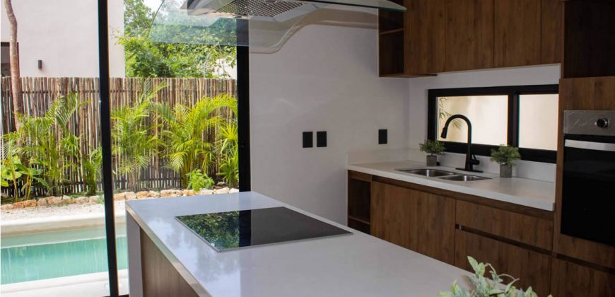 Casas con privada en Tulum de 3 recámaras