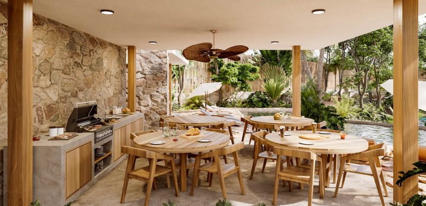 Casas con privada en Tulum de 3 recámaras