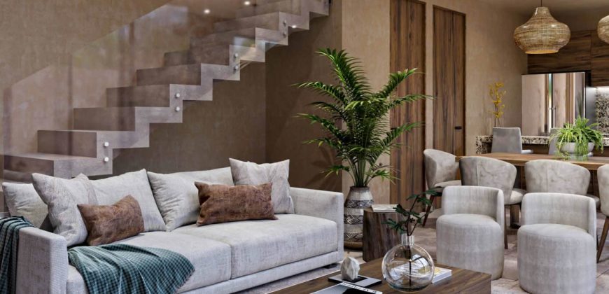 Casas con privada en Tulum de 3 recámaras